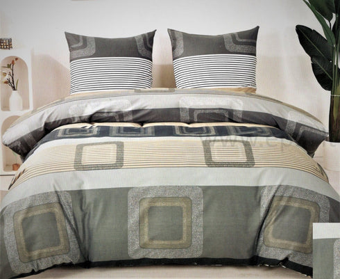 Satino medvilnės patalynės komplektas "Sabalina"